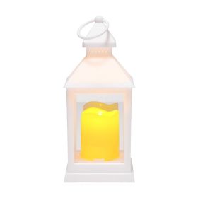 VEVOR 12 Pcs Decorative Candle Lantern, LED Electric Flameless Candle, Plastic LED Holder with Glass