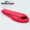 Kamperbox Sleeping Bag Camping Winter Sleeping Bag Ultralight Sleeping Bag Camping Sleeping Ultralight Camping - Red