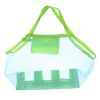 Children's Sand Away Beach Mesh Bag; Beach Toys Bag Baby Toy Storage Bags - Blue